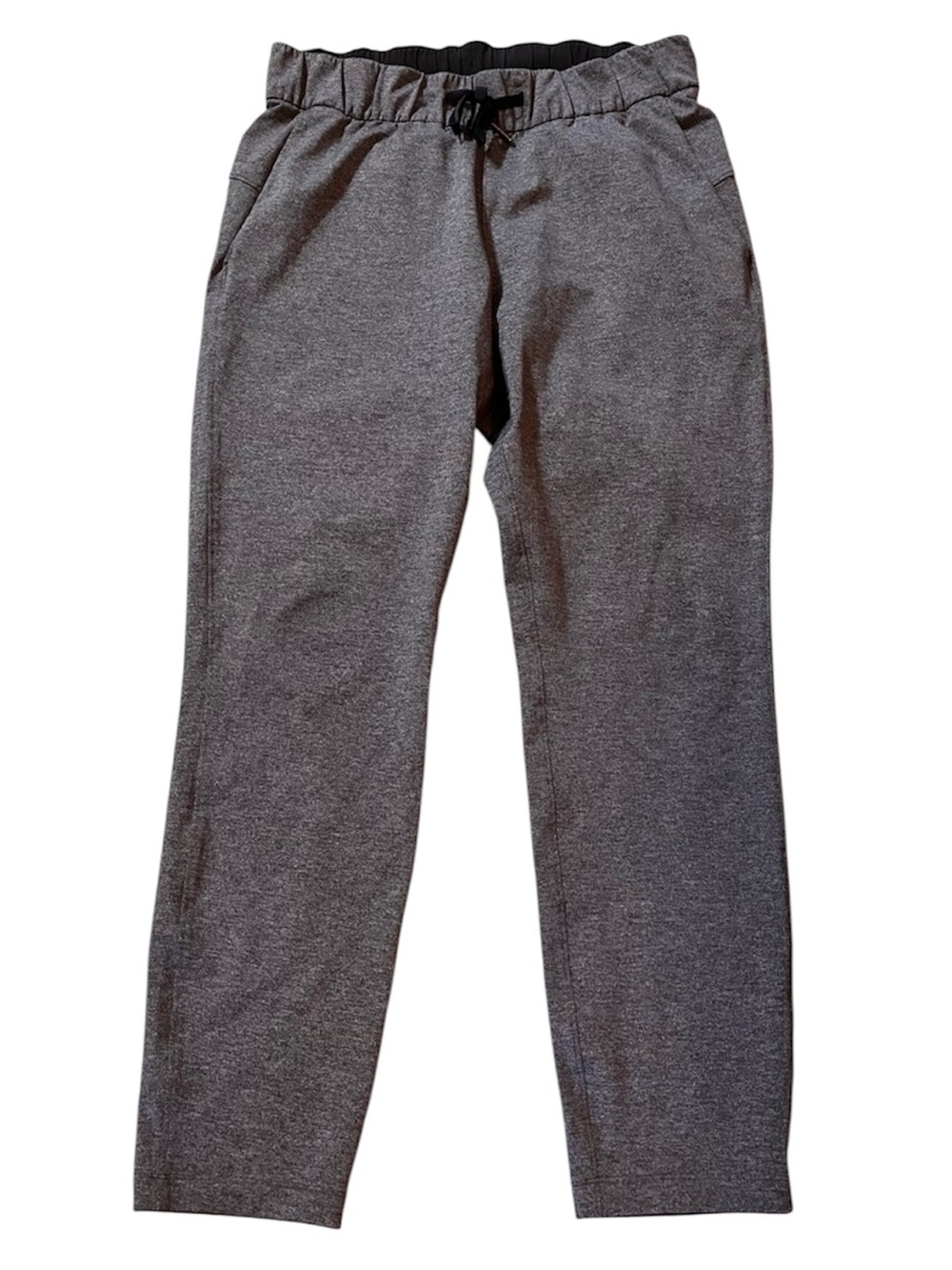 Lululemon “on the fly” pants. Size 6. Grey. Ankle length